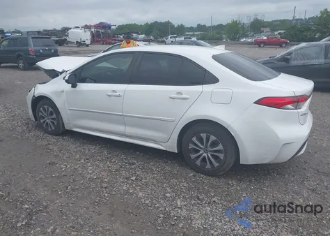2022 Toyota Corolla Hybrid Le z USA, uszkodzony, nr VIN JTDEAMDE0NJ036353